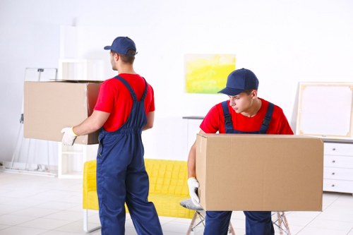 Removal team helping with a home move in Blackheath