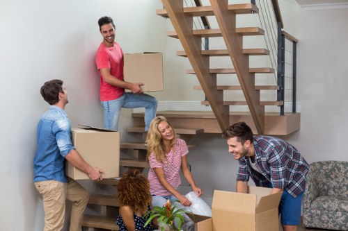 Professional removal team preparing a home move in Blackheath