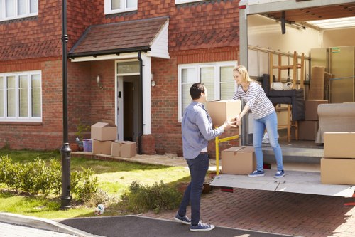 Man and van service helping with a local move in Blackheath