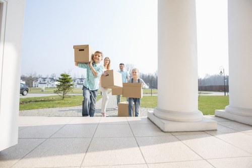 Removal team preparing a home move in Blackheath