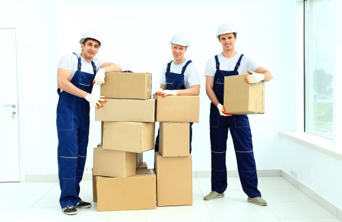 Risk assessment being carried out before a moving job in Blackheath