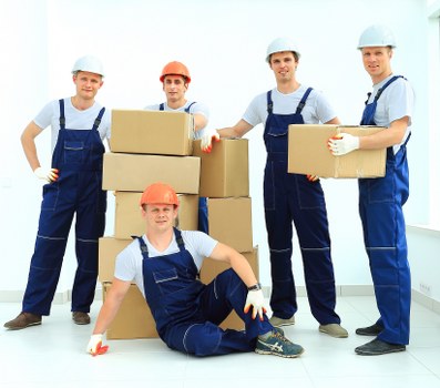 Packing and loading for a residential move in Blackheath