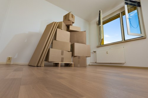 Moving team helping with a home removal in Blackheath