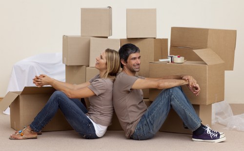 Removal team handling a family house relocation in Blackheath