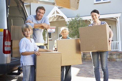 Furniture collection and delivery by a Blackheath van team