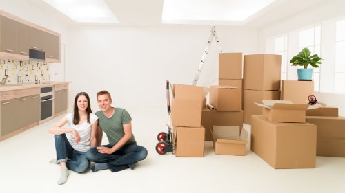 Local movers handling access challenges for a Blackheath business move