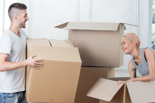 Loading household items for a move in Blackheath