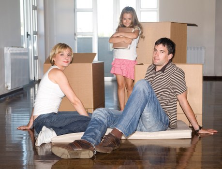 Loading furniture into a removal truck for a Blackheath relocation