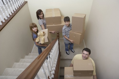 Commercial removals support for a Blackheath office move